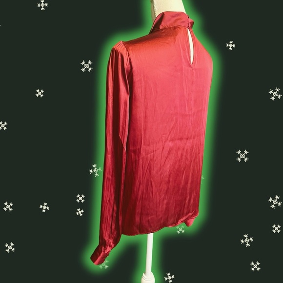 NWT PAIGE ‘Ceres’ Twist-Neck Top in “Mulberry” Size Small - Picture 11 of 16